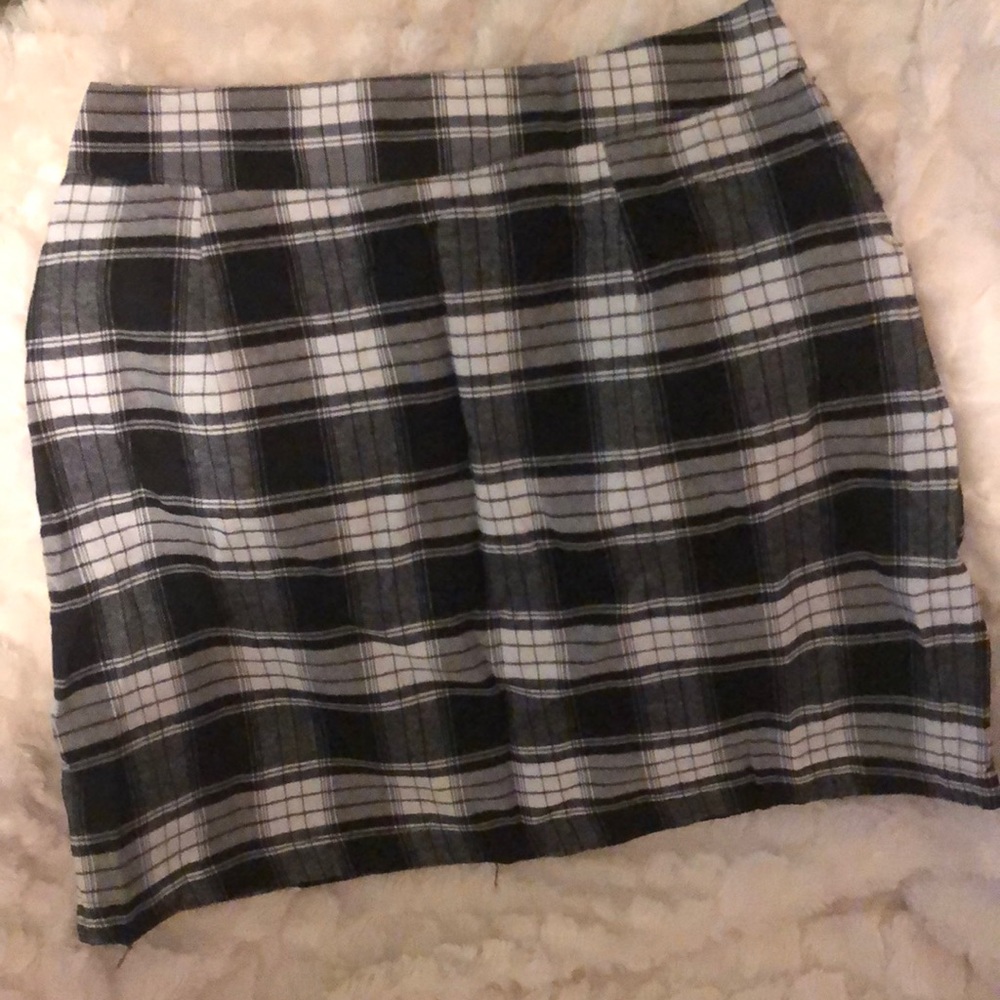 Plaid skirt